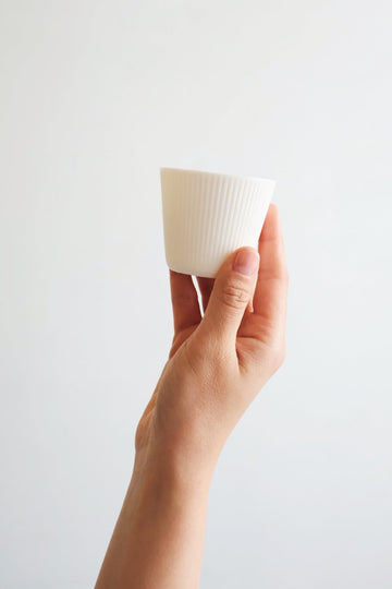 Czarki Haku - zestaw czarek espresso z porcelany Parian KYUKA DESIGN - Kyuka Design