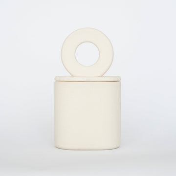Outlet Eclipse Nude - świeca w ceramice - Kyuka Design