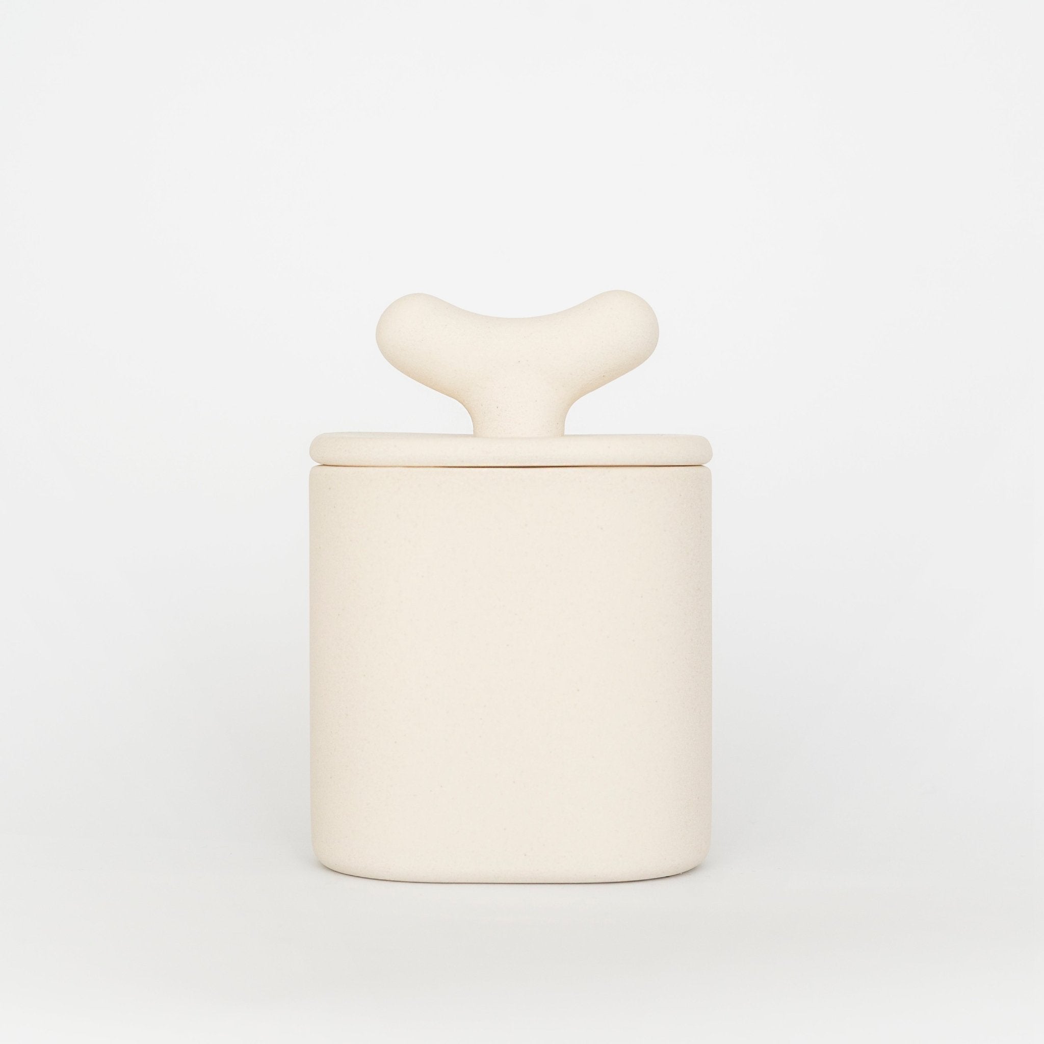 Akebia Nude - świeca w ceramice - Kyuka Design