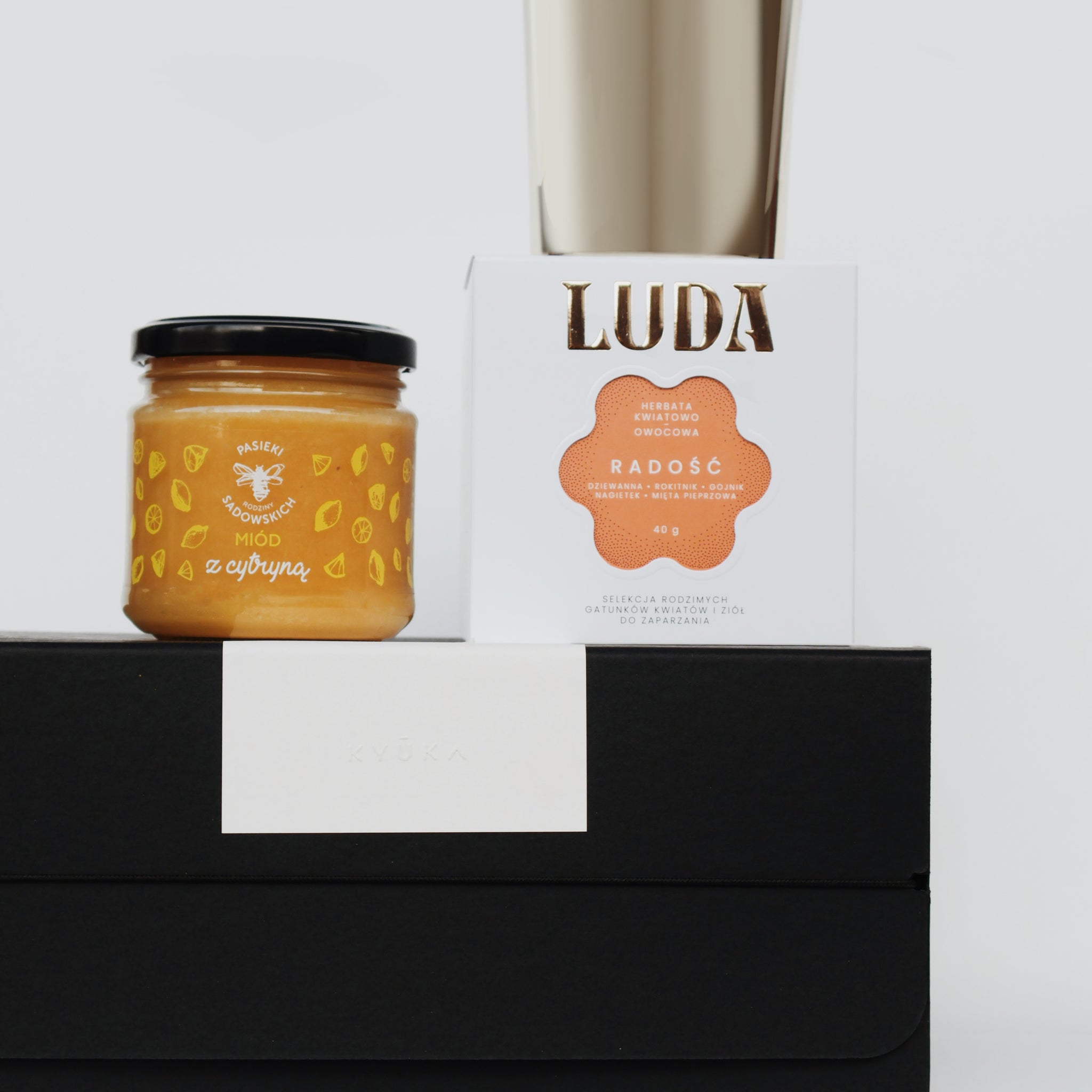 Miodowy blask - zestaw prezentowy Kyuka Design