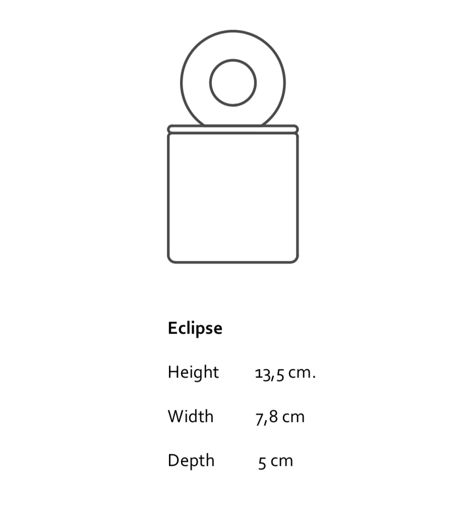 Eclipse - Świeca z porcelany - Kyuka Design