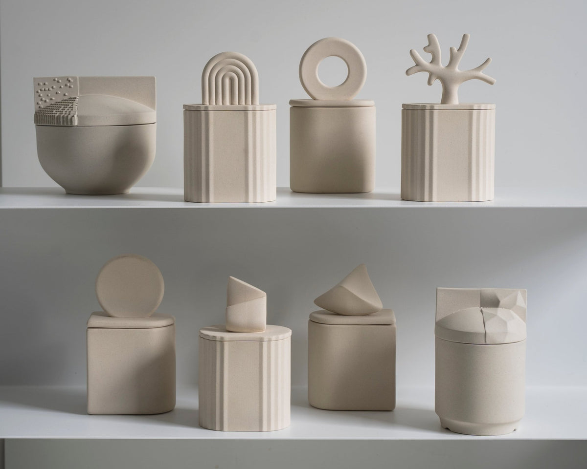 Outlet Ki Nude – Kerze in Keramik
