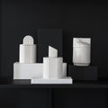 Uneven - pojemnik z porcelany Parian - Kyuka Design