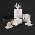 Uneven - świeca z porcelany Parian - Kyuka Design